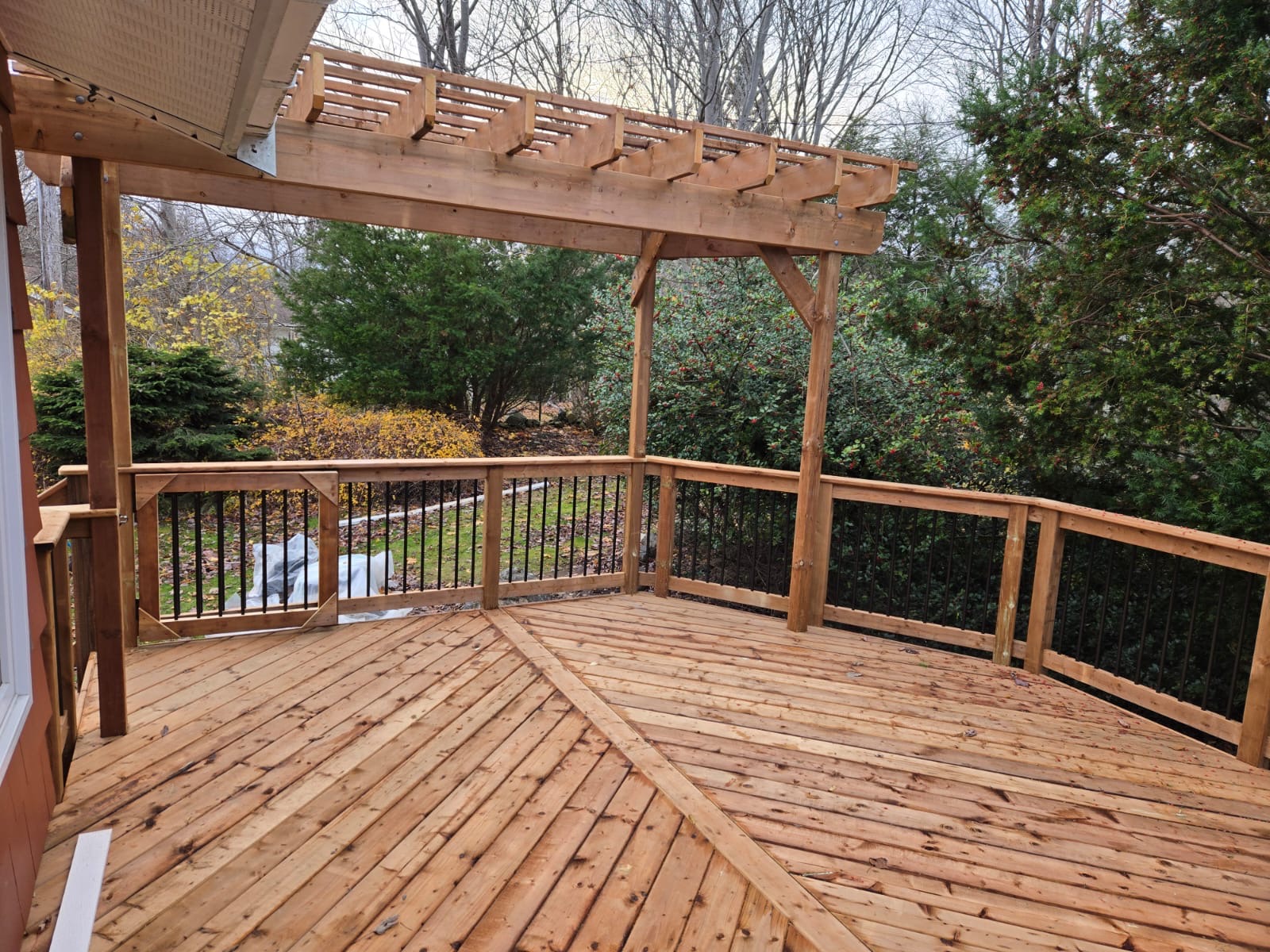 PT Pergola Deck Interior